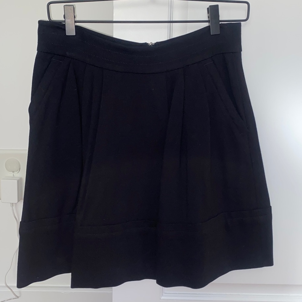 Marc by Marc Jacobs black a line skirt